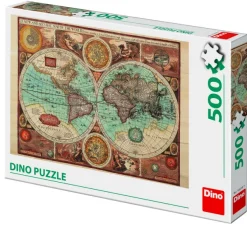 Dino Carte du Monde, 1626* Cartes Du Monde|De 500 À 999 Pièces