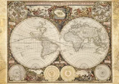 Schmidt Spiele Carte historique du monde* De 2 000 Pièces|De 2 000 Pièces