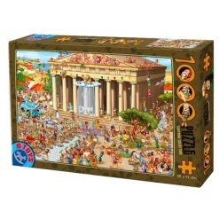 DToys Cartoon Collection - Acropole*Femme Autres Pays D'Europe|Humour, Satire Et Wasgij