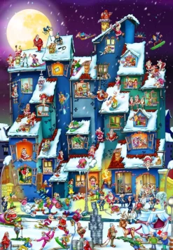 DToys Cartoon Collection - Pagaille de Noël*Femme Puzzles Pour Enfants|Noël