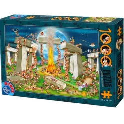 DToys Cartoon Collection - Stonehenge*Femme Humour, Satire Et Wasgij|Monuments
