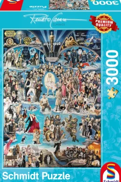 Schmidt Spiele Casaro Renato - Renato Casaro - Hollywood XXL*Femme De 3 000 Pièces|De 3 000 Pièces