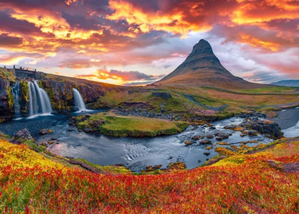 Alipson Puzzle Cascade de Kirkjufellsfoss - Islande* Autres Pays D'Europe|Cascades