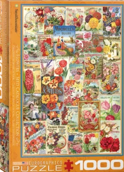 Eurographics Catalogues de Graines de Fleurs* Rétros Et Nostalgie|Collages