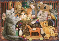 Grafika Cats in the Toy box* Chats|Art