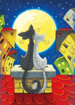 Magnolia Cats on the Roof* Chats|De 1 000 Pièces