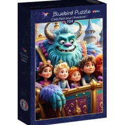 Bluebird Puzzle C'est Parti pour l'Aventure !*Enfant Puzzles Pour Enfants|Châteaux Et Palaces