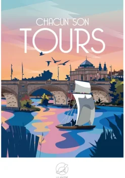 La Loutre Chacun son TOURS* Bateaux|Déco Et Objets