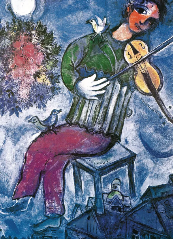 Eurographics Chagall Marc - Marc Chagall - Le Violoniste Bleu* Art|De 1 000 Pièces