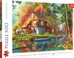 Trefl Chalet Au Bord De La Rivière* Animaux De La Forêt|Cottages Et Châlets