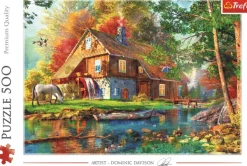 Trefl Chalet Au Bord De La Rivière* Animaux De La Forêt|Cottages Et Châlets