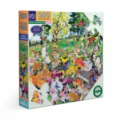 eeBoo Champignons Comestibles*Enfant Puzzles Pour Enfants|Carré