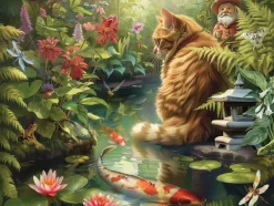 Cobble Hill Chat Koi* Chats|Animaux Marins