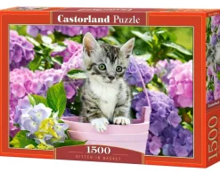 Castorland Chaton dans le Pot* De 1 500 Pièces|De 1 500 Pièces