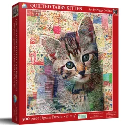 SunsOut Chaton Tigré Matelassé*Enfant Chats|De 500 À 999 Pièces