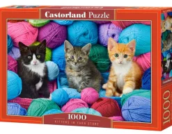 Castorland Chatons dans un Magasin de Laine* Chats|Déco Et Objets