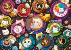 Schmidt Spiele Chat-Puccino*Femme Chats|Déco Culinaire