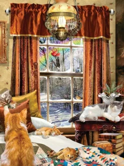 SunsOut Chats D'Hiver* Chats|Déco Et Objets