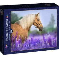 Bluebird Puzzle Cheval dans un Champ de Lupin* Chevaux|Dès 9 Ans : 251 À 399 Pièces
