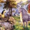 Art Puzzle Chevaux Cachés* Chevaux|Forêts, Fleurs Et Jardins