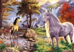 Art Puzzle Chevaux Cachés* Chevaux|Forêts, Fleurs Et Jardins
