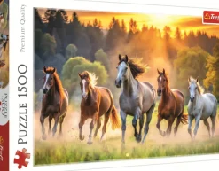 Trefl Chevaux Sauvages* De 1 500 Pièces|De 1 500 Pièces