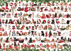 Eurographics Chiens de Noël*Femme Chiens|Noël