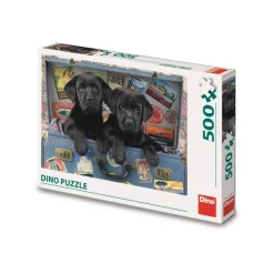 Dino Chiots dans un Coffre* Chiens|Rétros Et Nostalgie