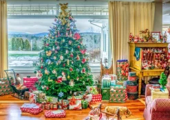 Bluebird Puzzle Christmas at Home - Interior*Femme Noël|De 500 À 999 Pièces