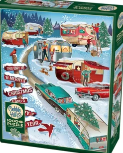 Cobble Hill Christmas Campers*Femme Noël|Neige