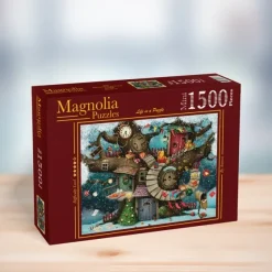 Magnolia Christmas in the Forest*Femme De 1 500 Pièces|De 1 500 Pièces