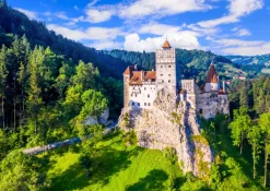 Enjoy Puzzle Château de Bran en Été, Roumanie* Autres Pays D'Europe|Châteaux Et Palaces