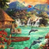 Bluebird Puzzle Chuck Pinson - Island Life* De 1 500 Pièces|De 1 500 Pièces