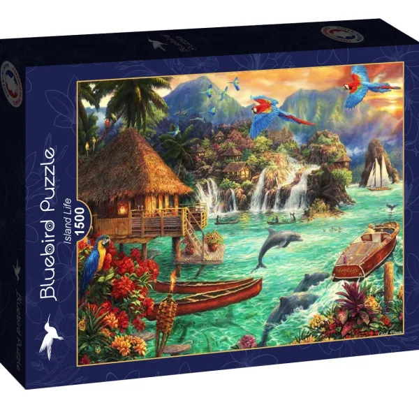 Bluebird Puzzle Chuck Pinson - Island Life* De 1 500 Pièces|De 1 500 Pièces