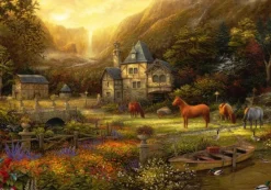 Grafika Chuck Pinson - Chuck Pinson - The Golden Valley* Chevaux|Rétros Et Nostalgie