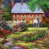 Grafika Chuck Pinson - Chuck Pinson - The Sweet Garden* Chevaux|Cottages Et Châlets