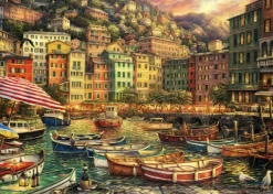 Grafika Chuck Pinson - Chuck Pinson - Vibrance of Italy* Bateaux|Rétros Et Nostalgie