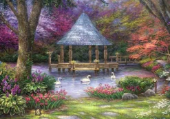 Grafika Chuck Pinson - Chuck Pinson - Swan Pond* De 1 000 Pièces|De 1 000 Pièces