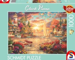 Schmidt Spiele Chuck Pinson - Matin sur le Lac* Bateaux|Mers Et Océans