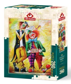 Art Puzzle Clowns Musiciens*Femme Musique, Danse, Instruments|Humour, Satire Et Wasgij
