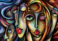 Art Puzzle Club des Perdants*Femme Hommes Et Femmes|Art