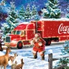 Schmidt Spiele Coca Cola - Camion de Noel*Femme Voitures, Motos Et Camions|Noël