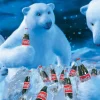 Schmidt Spiele Coca Cola - Ours Polaires* Autres Animaux|Rétros Et Nostalgie