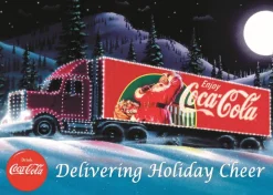 Trefl Coca-Cola : Caravane De Noël* Voitures, Motos Et Camions|De 1 000 Pièces
