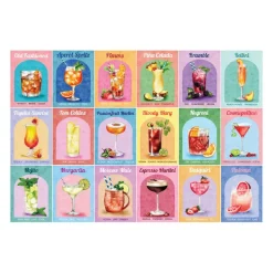 HOP - House of Puzzles Cocktails Colorés* Déco Culinaire|De 1 000 Pièces