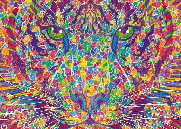 Schmidt Spiele Coeur Sauvage - Tigre* De 2 000 Pièces|De 2 000 Pièces