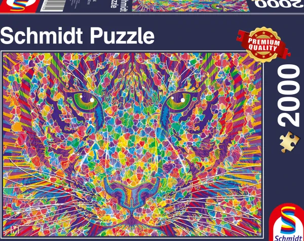 Schmidt Spiele Coeur Sauvage - Tigre* De 2 000 Pièces|De 2 000 Pièces