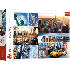 Trefl Collage - New York* De 4 000 À 5 000 Pièces|De 4 000 À 5 000 Pièces
