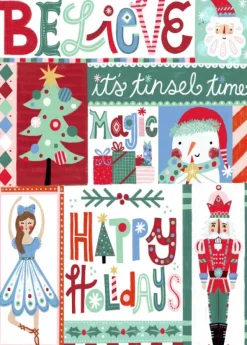 Pieces & Peace Collage de Noël*Femme Noël|Collages