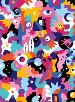 Nathan Collection Carte Blanche - Amour Tropicosmique II* Déco Et Objets|De 500 À 999 Pièces